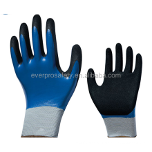 13G Polyester Shell Nitrile Fully Coated Inner Sandy Nitrile Palm Coated Gloves